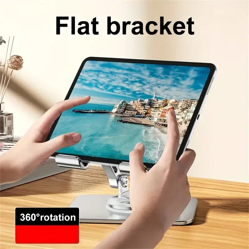 Folding Design 360 Degree Metal Tablet Computer Bracket - N02