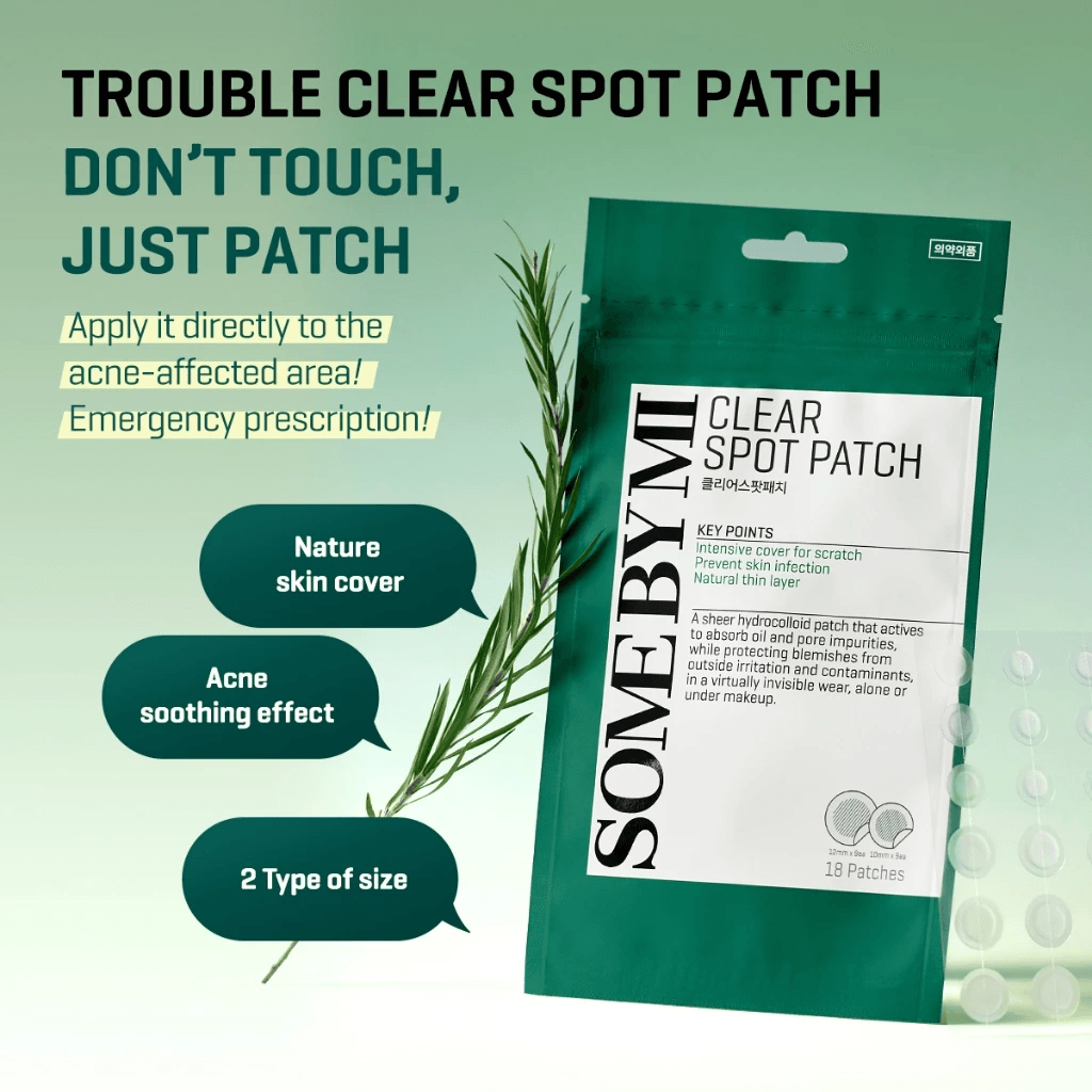 Some By Mi Clear Spot Patch 18pcs (10mmx9ea + 12mmx9ea)