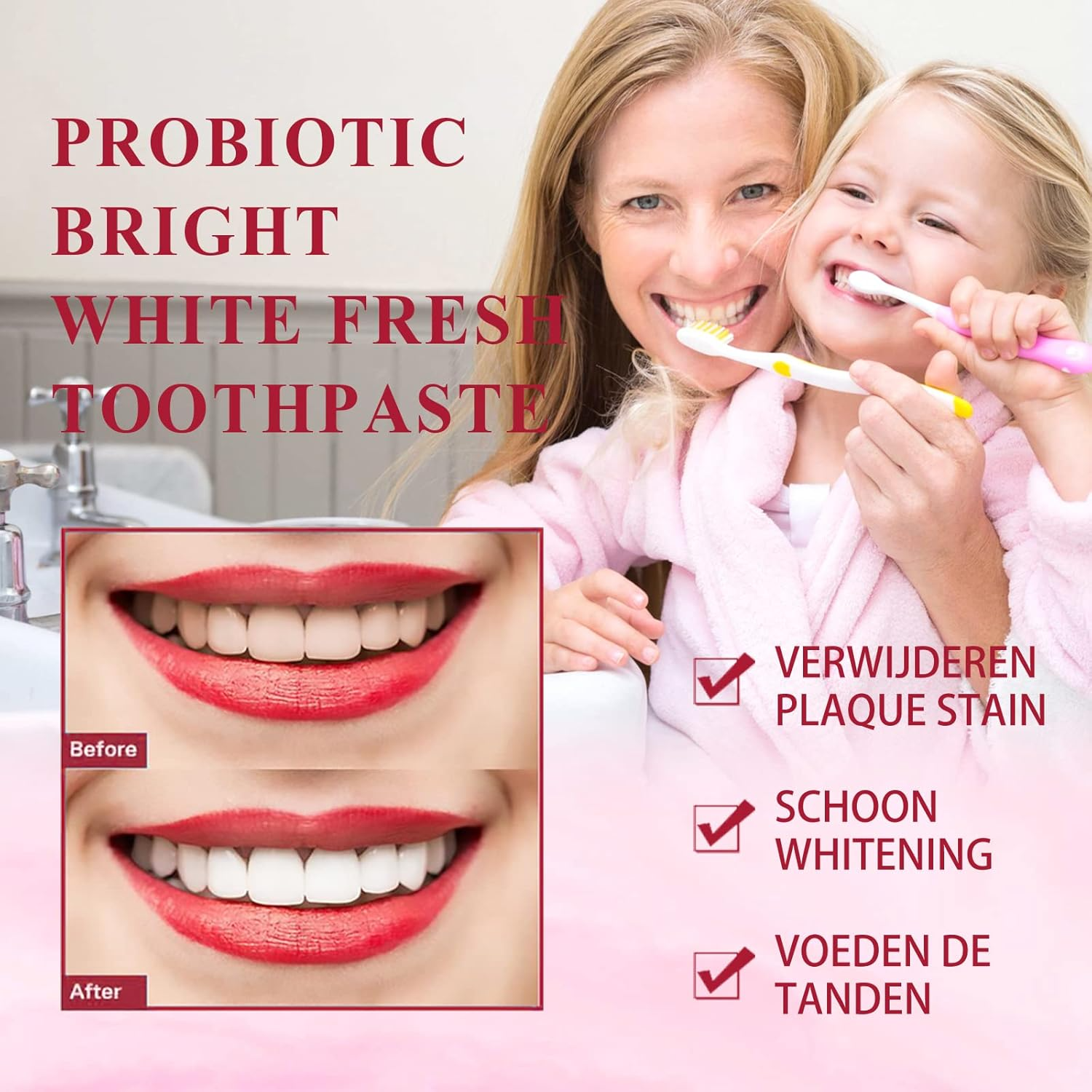 EELHOE SP-4 Probiotic Bright White Fresh Toothpaste - 120g