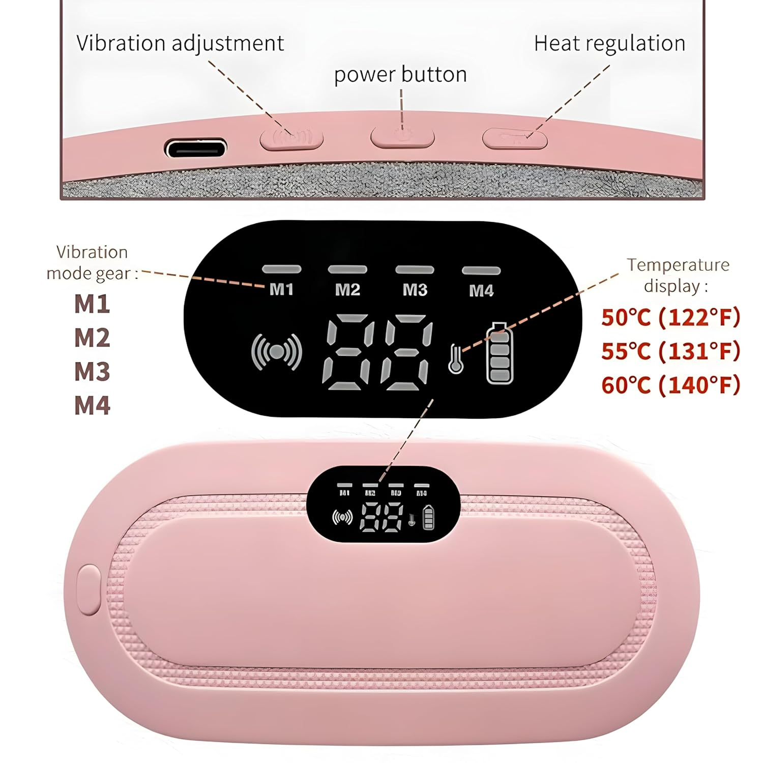 Women's Period Pain Relief Smart Warm Belt Relief Menstrual Cramps