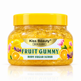 Kiss Beauty Fruit Gummy Body Sugar Scrub - 250ml