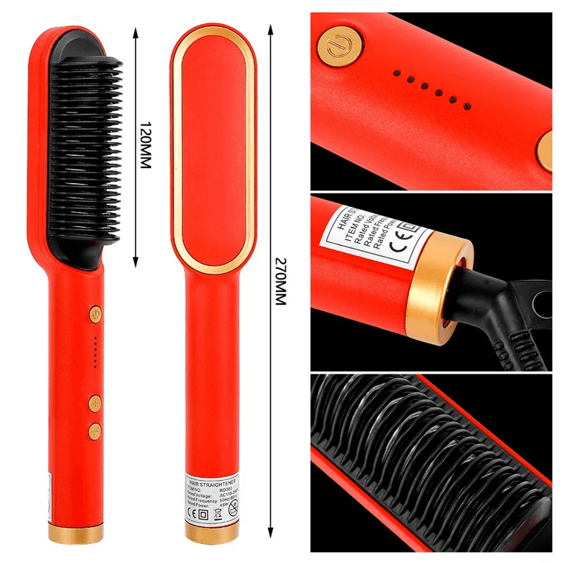 Multifunctional Hair Straightener Comb