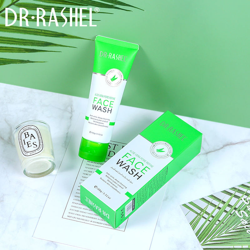 Dr.Rashel Aloe Vera Pore Refine Face Wash - 100g