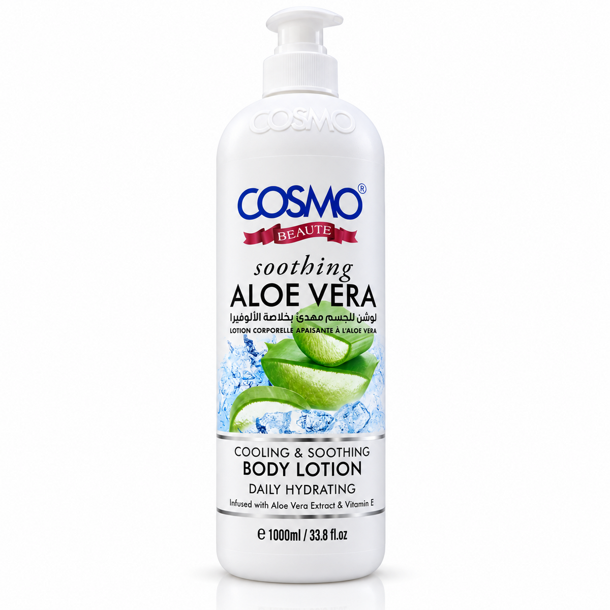 Cosmo Soothing Aloe Vera Body Lotion - 1000ml