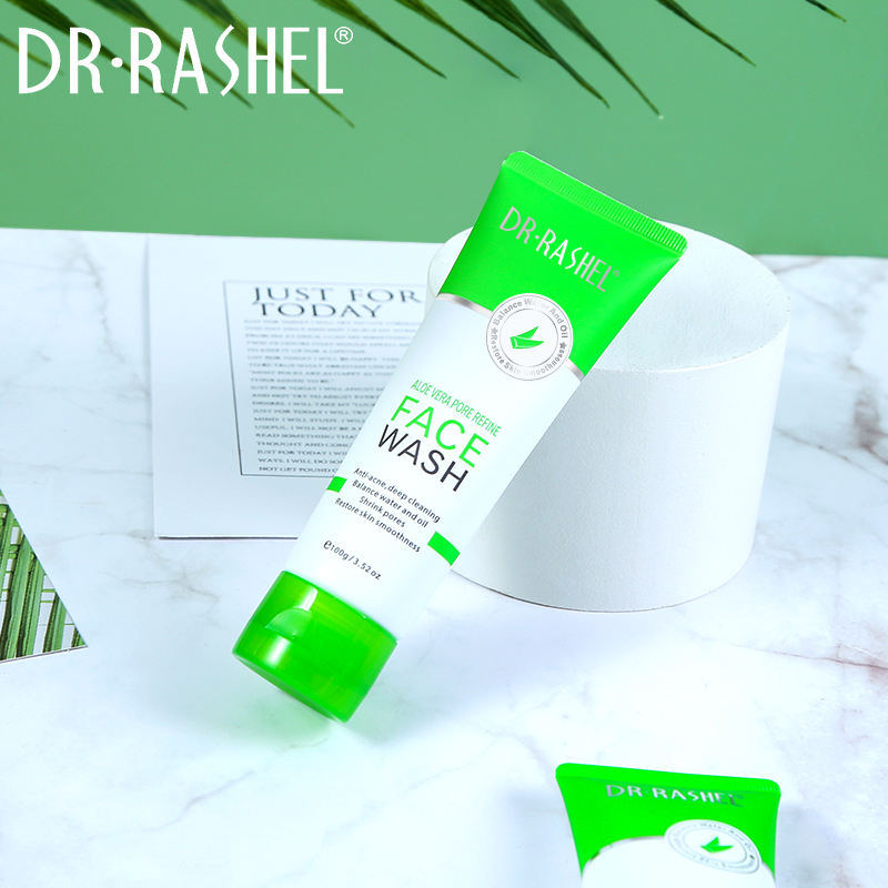 Dr.Rashel Aloe Vera Pore Refine Face Wash - 100g