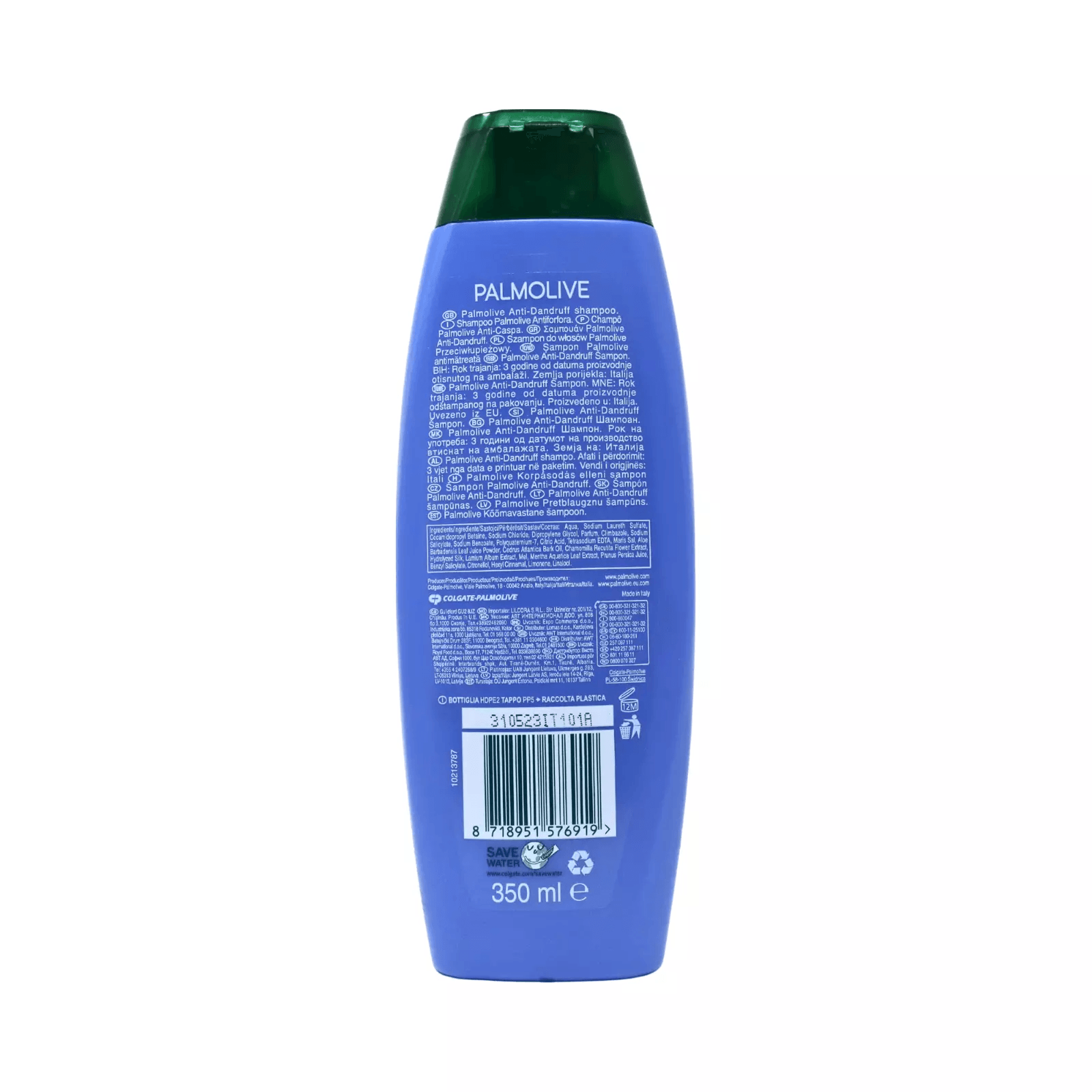 Palmolive Naturals Antiforfora (Anti-Dandruff) Shampoo - 350ml