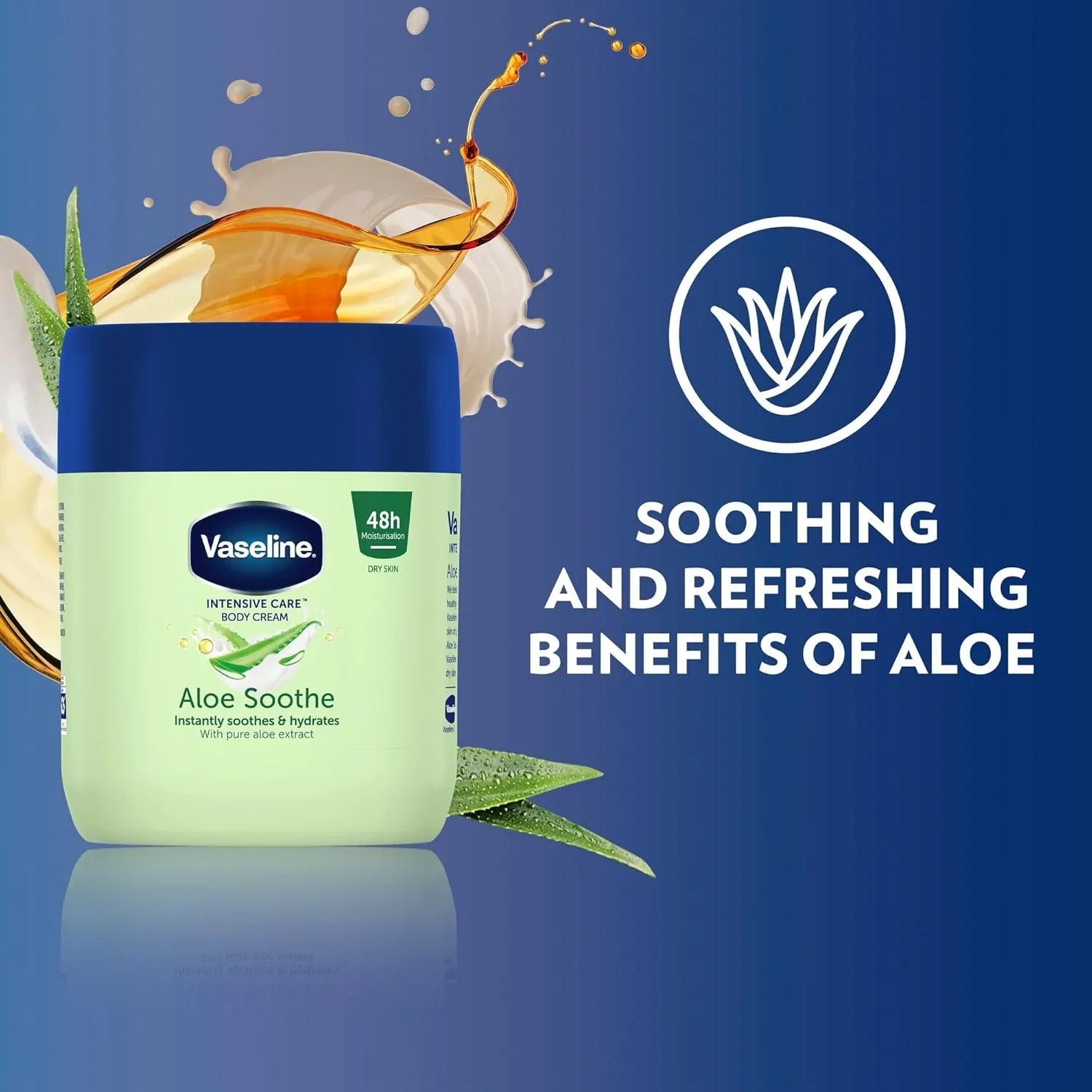 Vaseline Intensive Care Aloe Soothe Body Cream - 400ml