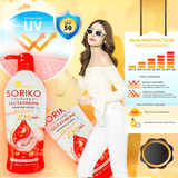 Soriko Glutathione Whitening Lotion Bright Up & Glow - 500ml