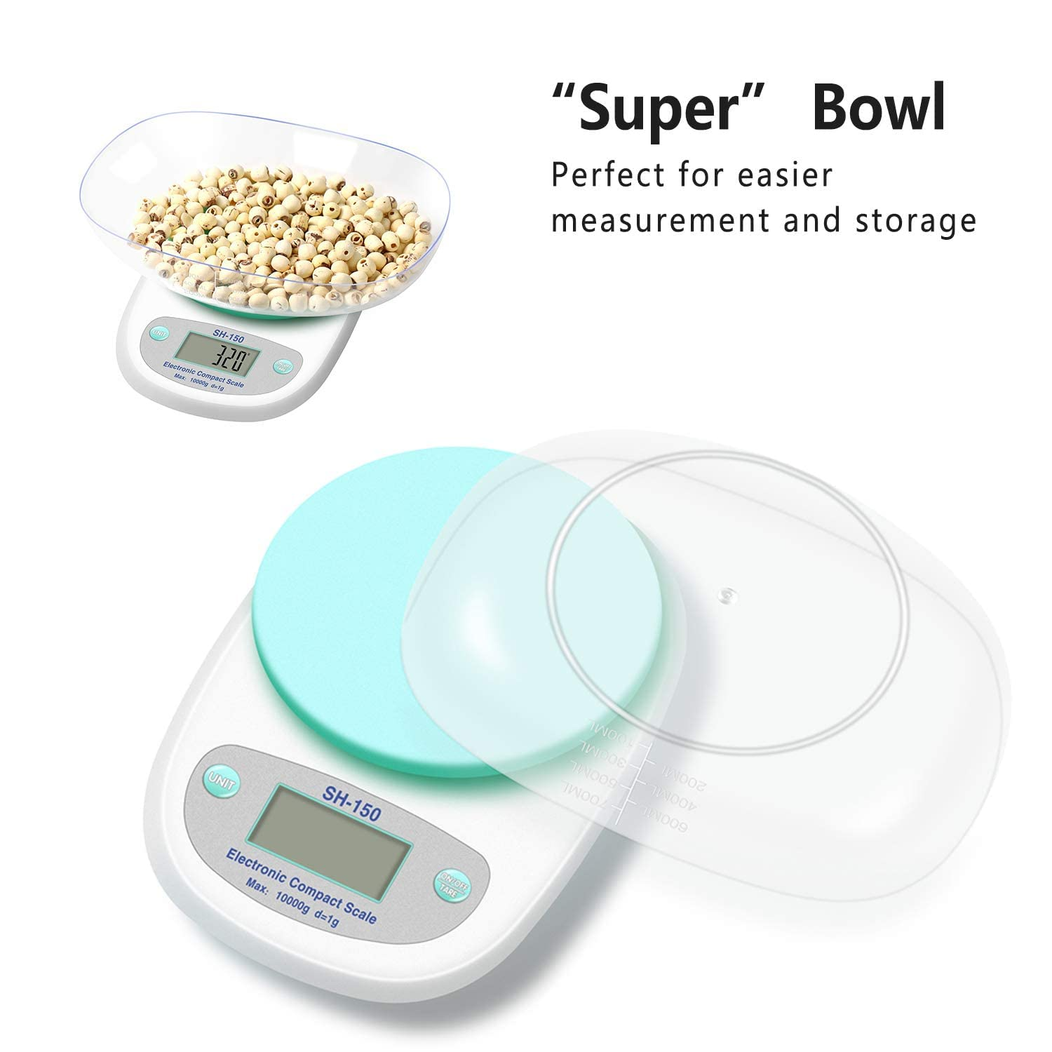 Electronic Digital Kitchen Food Scale SH-150