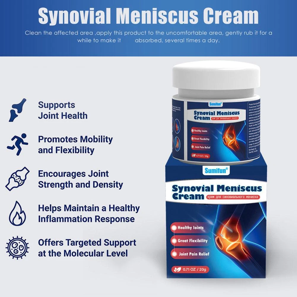 Sumifun Synovial Meniscus Joint Pain Relief Cream - 20g