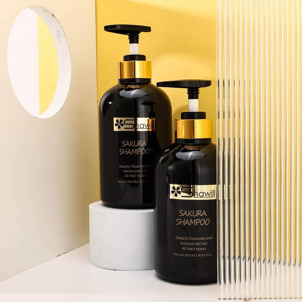 Shawill Sakura Shampoo Deeply Cleanses & Moisturizer - 500ml