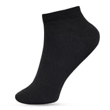 Soft Solid Ankle Socks - 3 Pairs