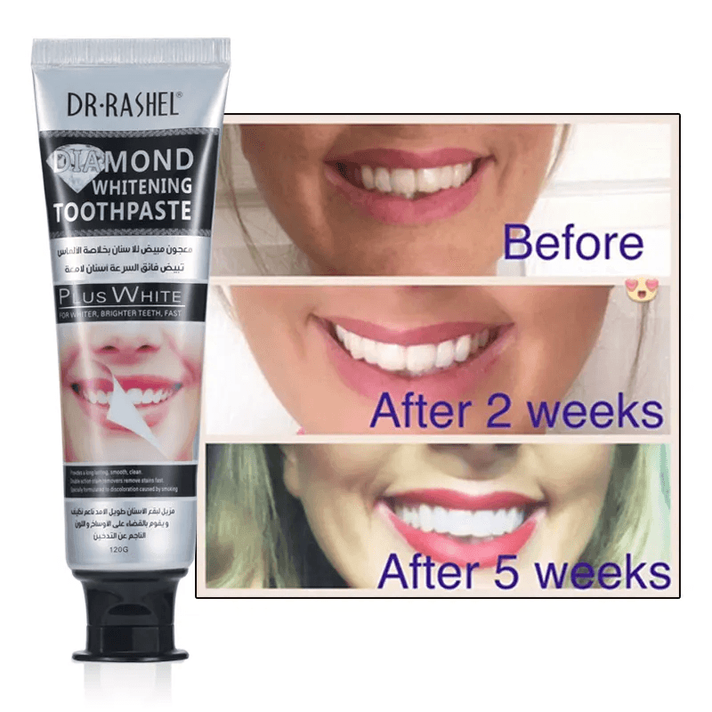 Dr.Rashel Diamond Whitening Toothpaste - 120g