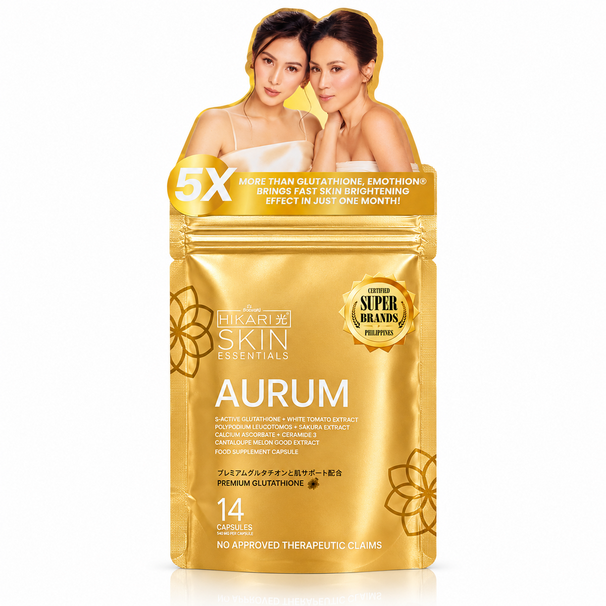 Hikari Aurum S-Acetyl Glutathione - 14s