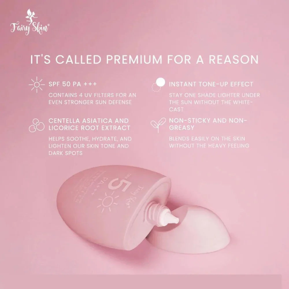 Fairy Skin Premium Brightening Sunscreen - 50g