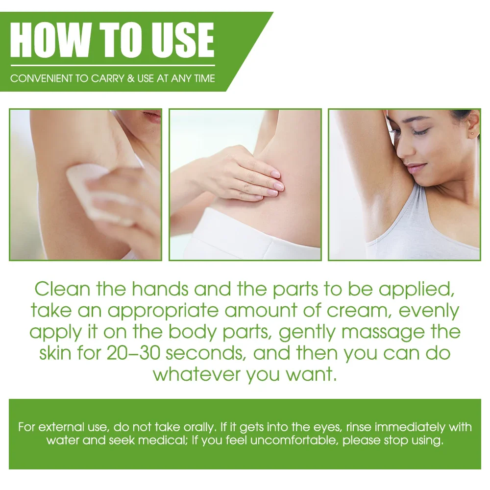 Sumifun Body Odor Pro Underarm Deodorant Cream - 20g