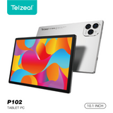 Telzeal P102 جهاز لوحي بشاشة 10.1 بوصة ويدعم شريحتي اتصال و 5G