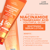 Luxe Organix Niacinamide + Tranexamic Acid Youthful Glow Serum Lotion - 200ml