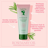 Camille Rose Rosemary Oil Strengthening Hair + Scalp Cleanser - 251ml