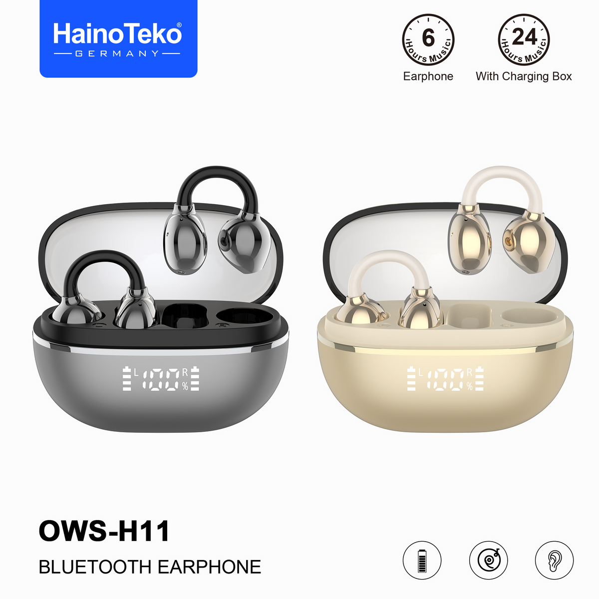 Haino Teko Germany Opendots Earbuds OWS-H11