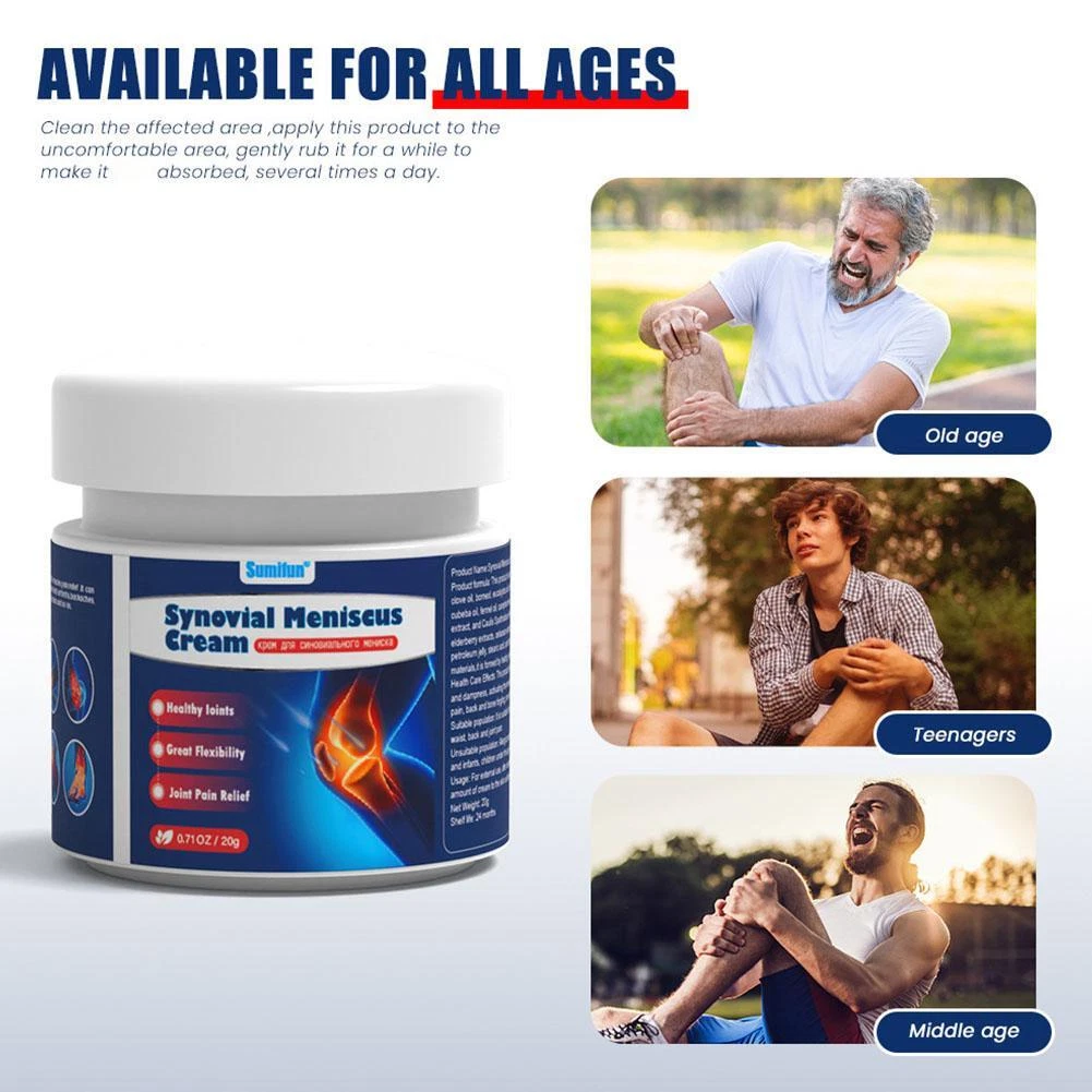 Sumifun Synovial Meniscus Joint Pain Relief Cream - 20g