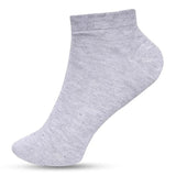 Soft Solid Ankle Socks - 3 Pairs
