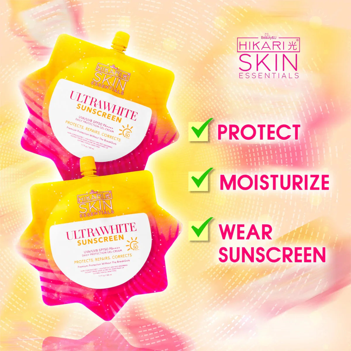 Hikari Ultra White Sunscreen SPF50 PA++++ - 50ml