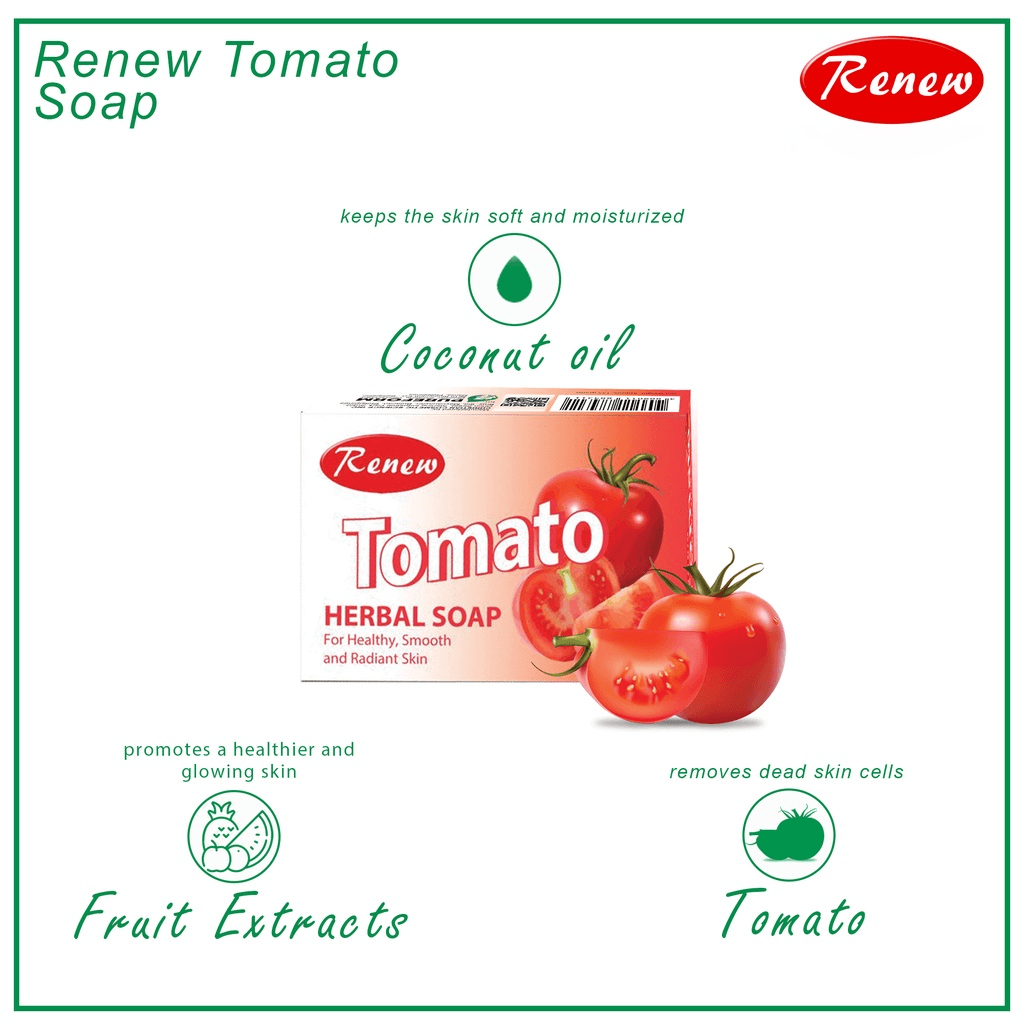 Renew Tomato Extract Whitening Soap - 135g