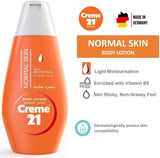 Creme 21 Body Lotion Normal Skin - 400ml × 2 Pcs (Offer)