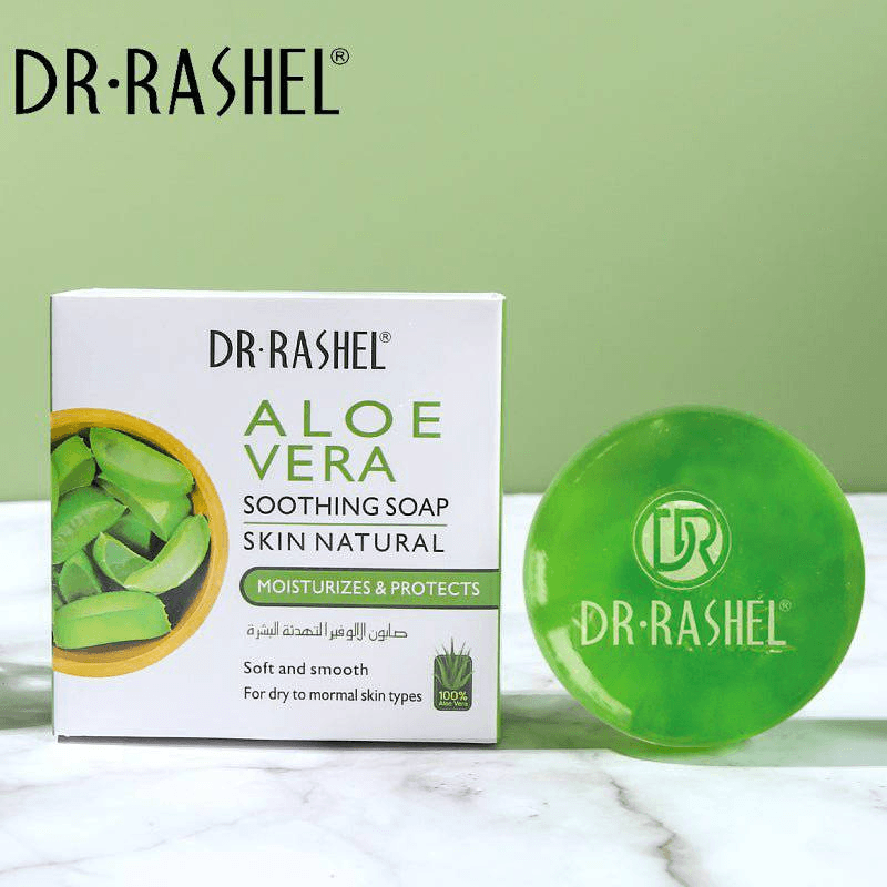 Dr.Rashel Aloe Vera Soothing Skin Natural Soap - 100g