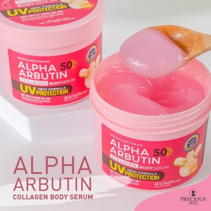 Precious Skin Alpha Arbutin Collagen Body Serum SPF50 - 500g