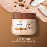 Dove Brown Sugar & Coconut Butter Body Scrub - 425g