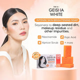Geisha White Intense Scar & Blemish Skin Brightening Bar - 65g x 3Pcs Value Pack