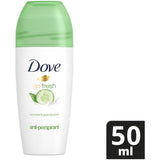 Dove Anti-Perspirant Roll On Cucumber & Green Tea - 50ml