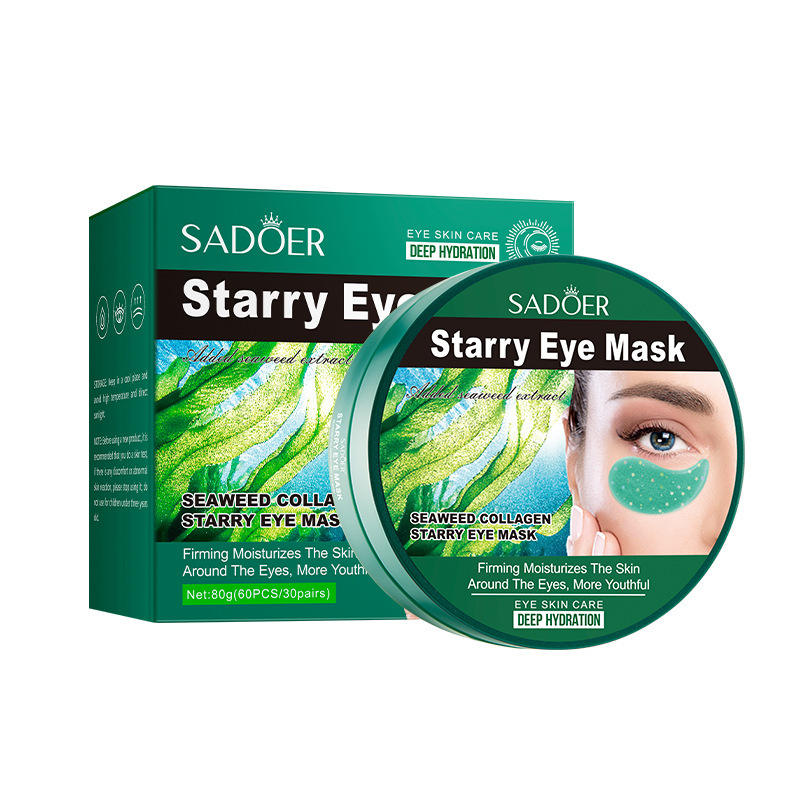 Sadoer Seaweed Collagen Starry Eye Mask - 80g (60Pcs)
