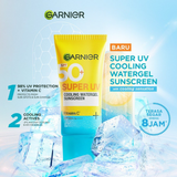 Garnier Super UV Cooling Watergel Sunscreen SPF 50+ PA++++ - 30ml