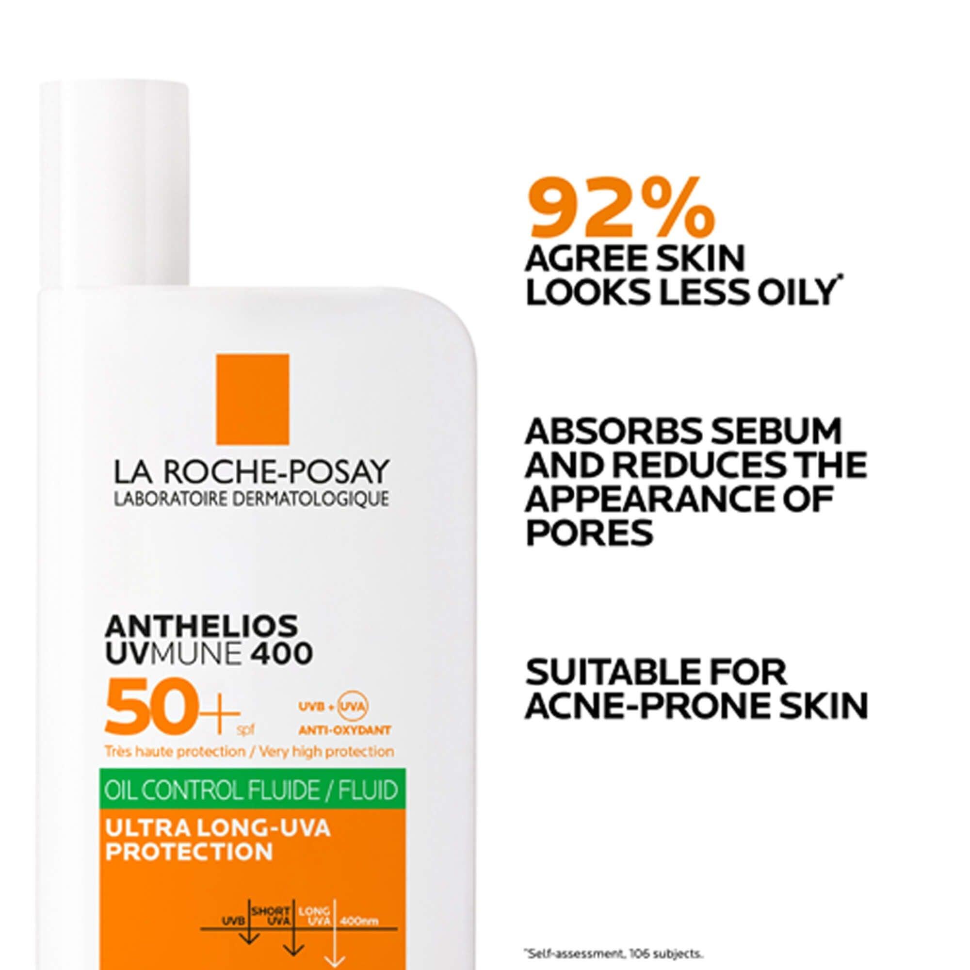 La Roche-Posay Anthelios UVMune 400 Oil Control Fluid SPF50+ - 50ml