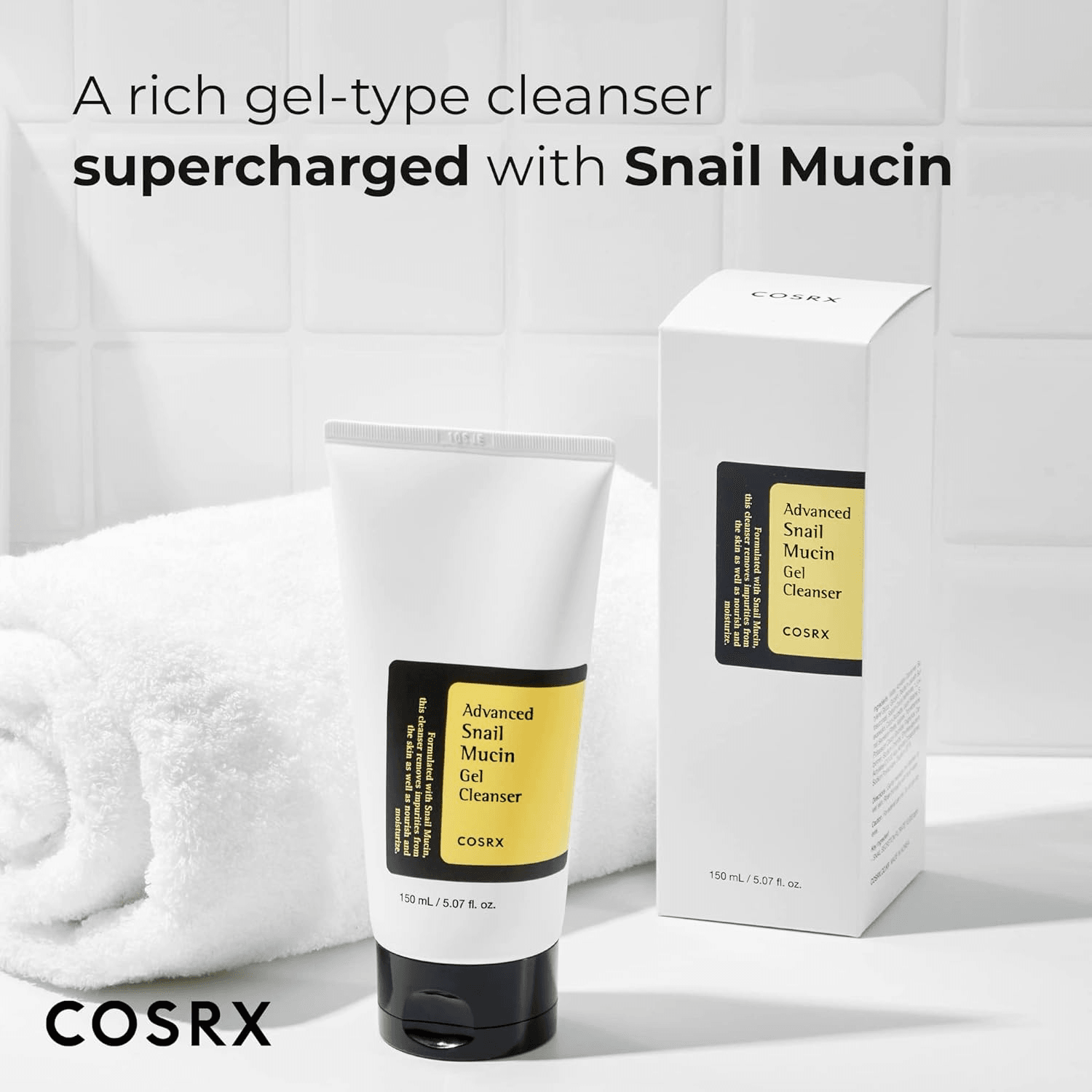 COSRX Advanced Snail Mucin Gel Cleanser - 150ml