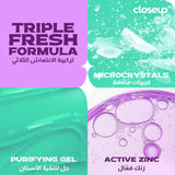 Closeup Triple Fresh Gel Toothpaste Eucalyptus Freeze - 156g