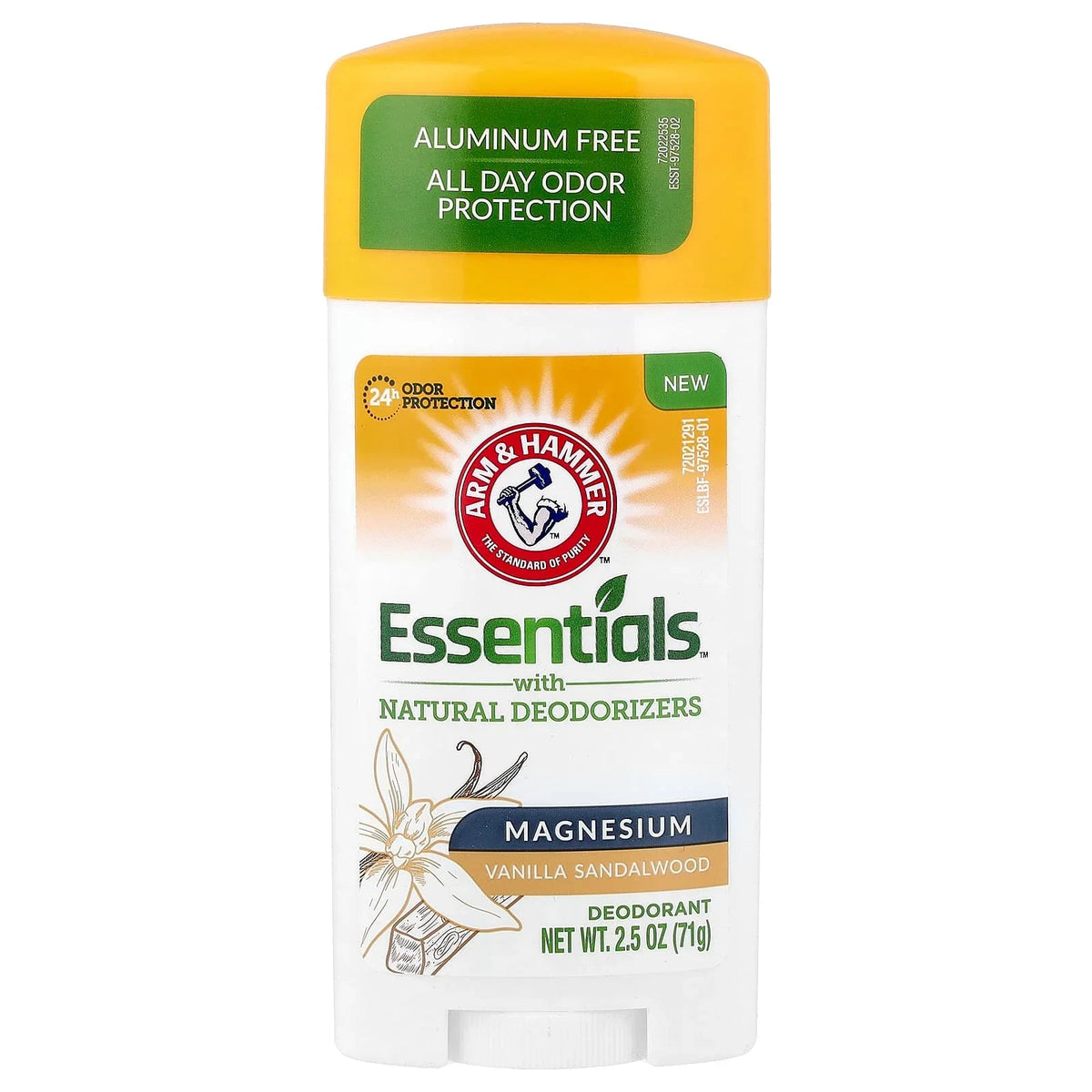 Arm & Hammer Essentials With Natural Deodorant Magnesium - 71g