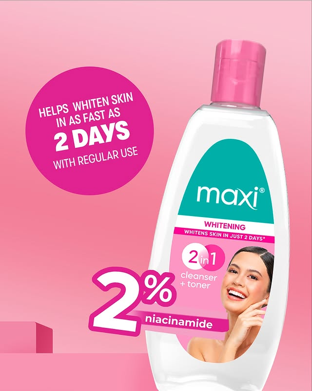 Maxi Brightening Cleanser + Toner - 135ml