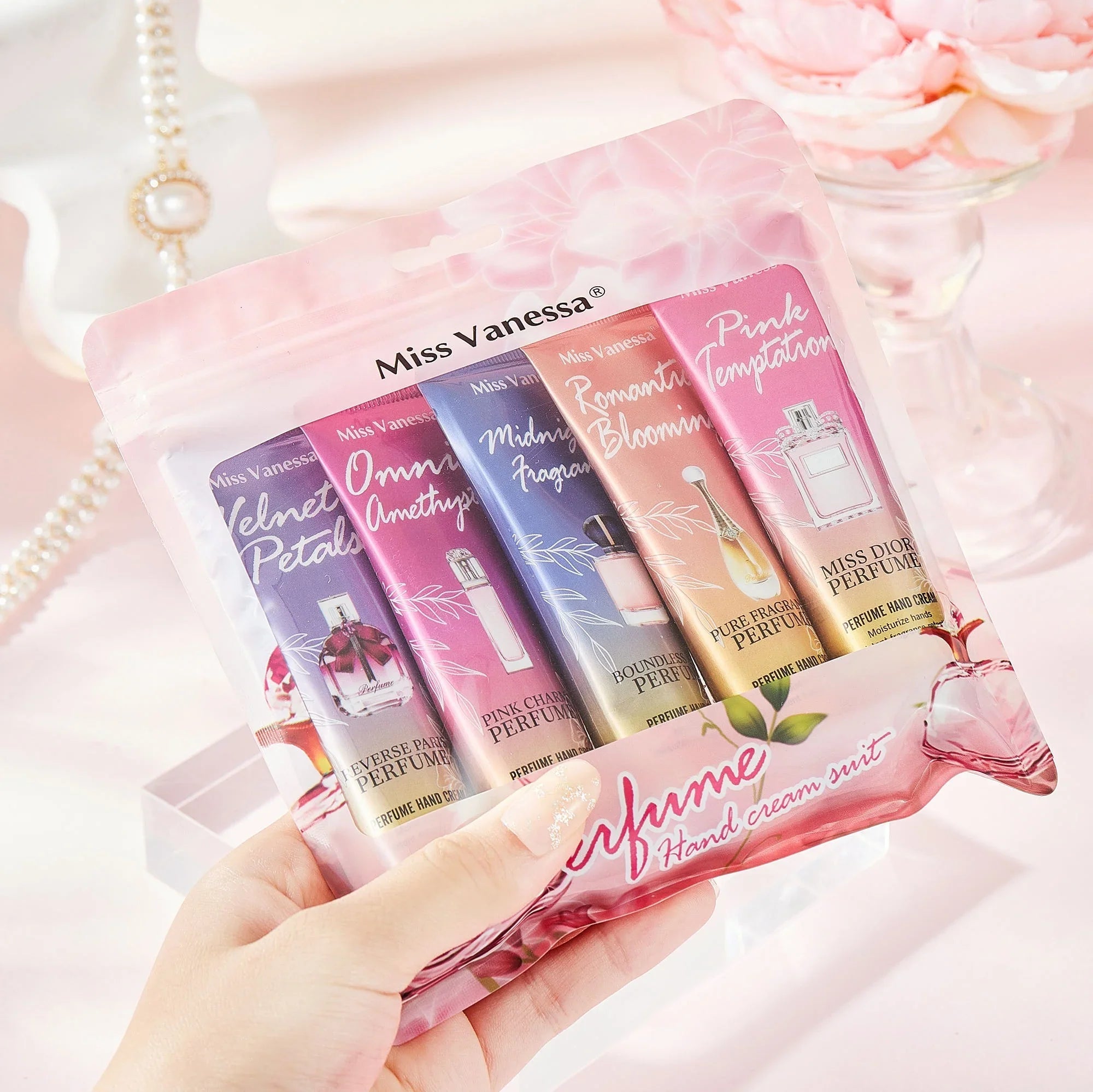 Miss Vanessa Perfume Hand Cream - 30g x 5 Pcs