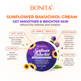 Bonita Sunflower Bakuchiol Brightening Inguinal Cream - 30g