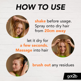Got2b Dry Shampoo Extra Texture Grapefruit & Amber - 200ml