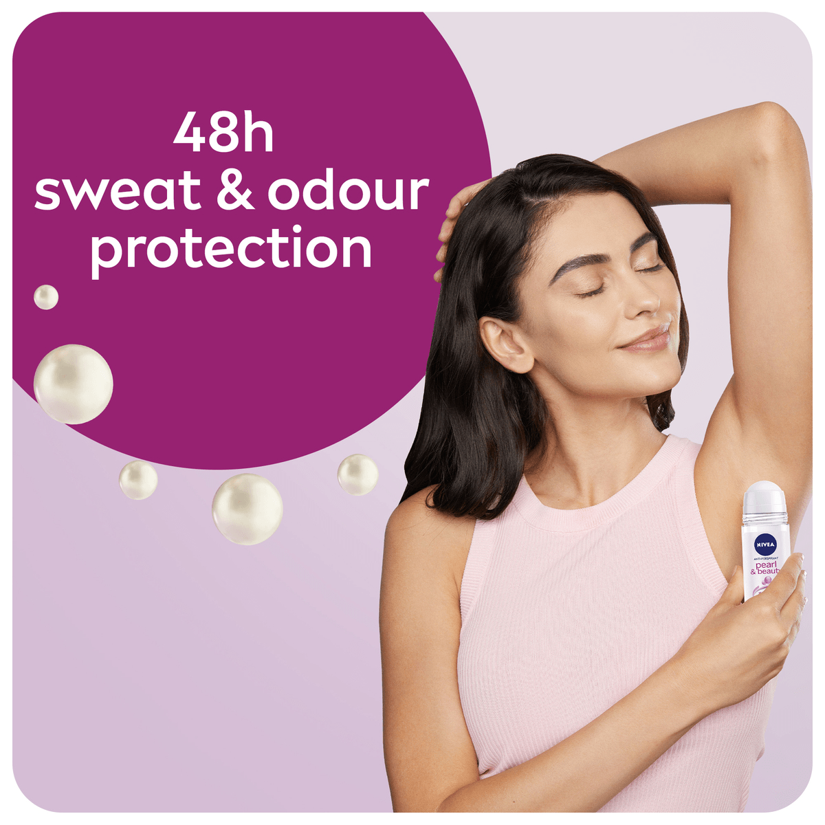 Nivea Roll On Pearl & Beauty With Avocado Oil - 50ml