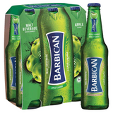 Barbican Apple Flavour Malt Beverage - 330ml × 6 Pcs