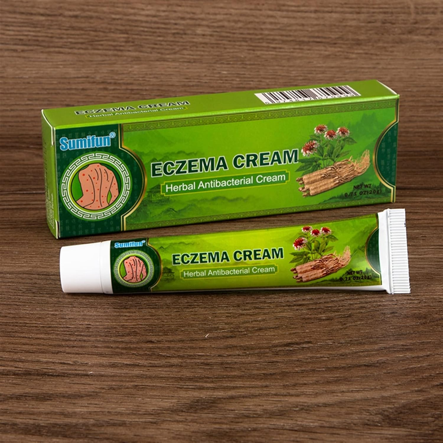 Sumifun Eczema Herbal Antibacterial Cream - 20g