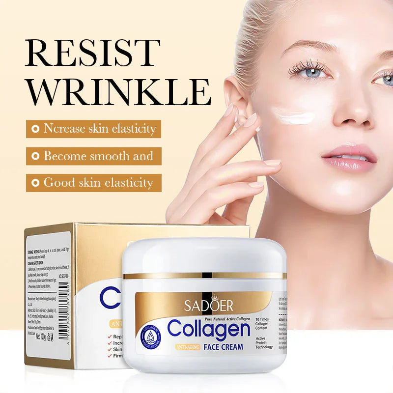 Sadoer Anti-Aging Collagen Face Cream - 100g