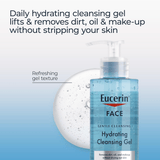 Eucerin Face Hydrating Cleansing Gel - 200ml