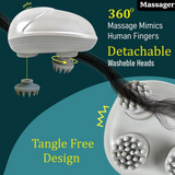 Smart Handheld Head & Scalp Massager OSK-701